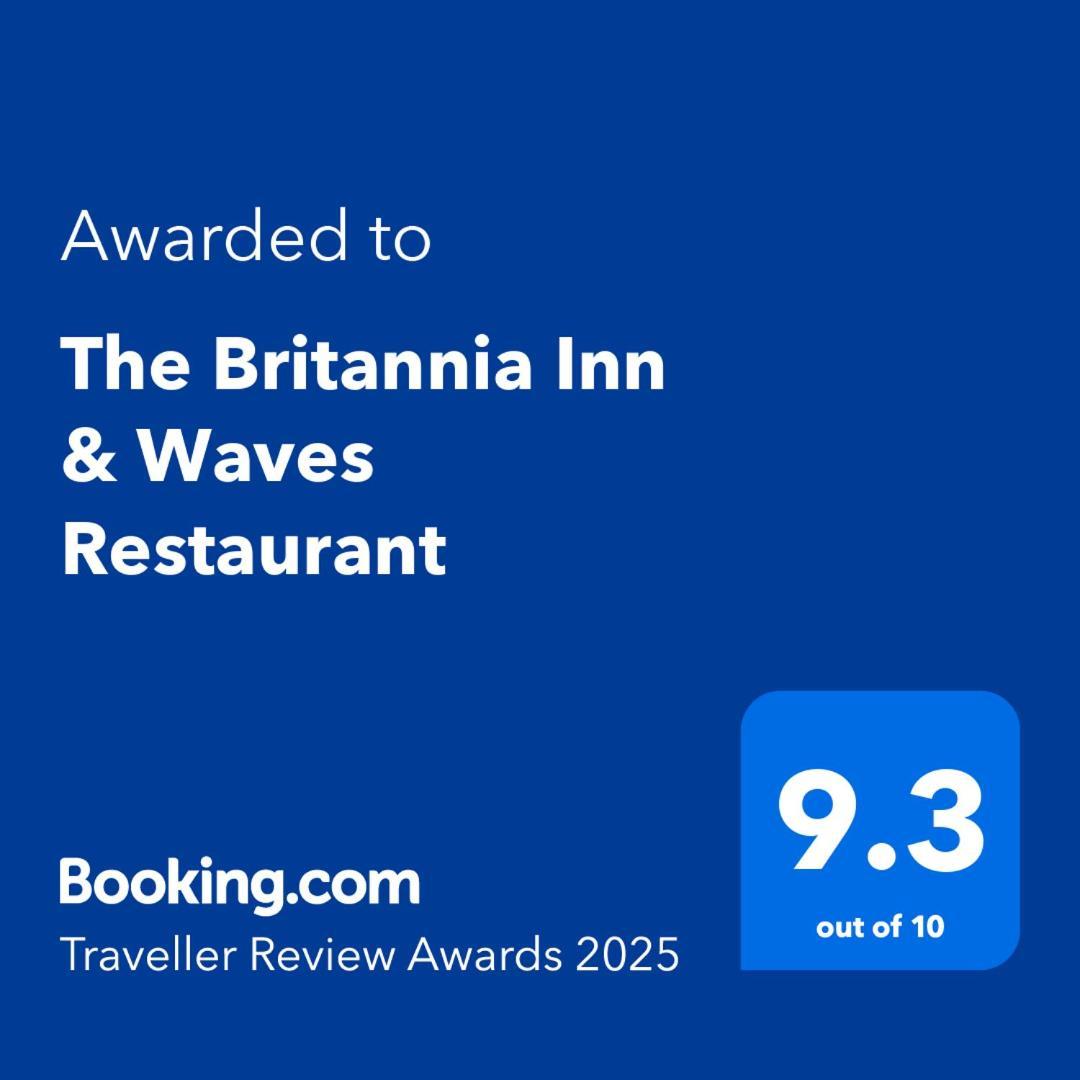 The Britannia Inn & Waves Restaurant St Austell Ngoại thất bức ảnh