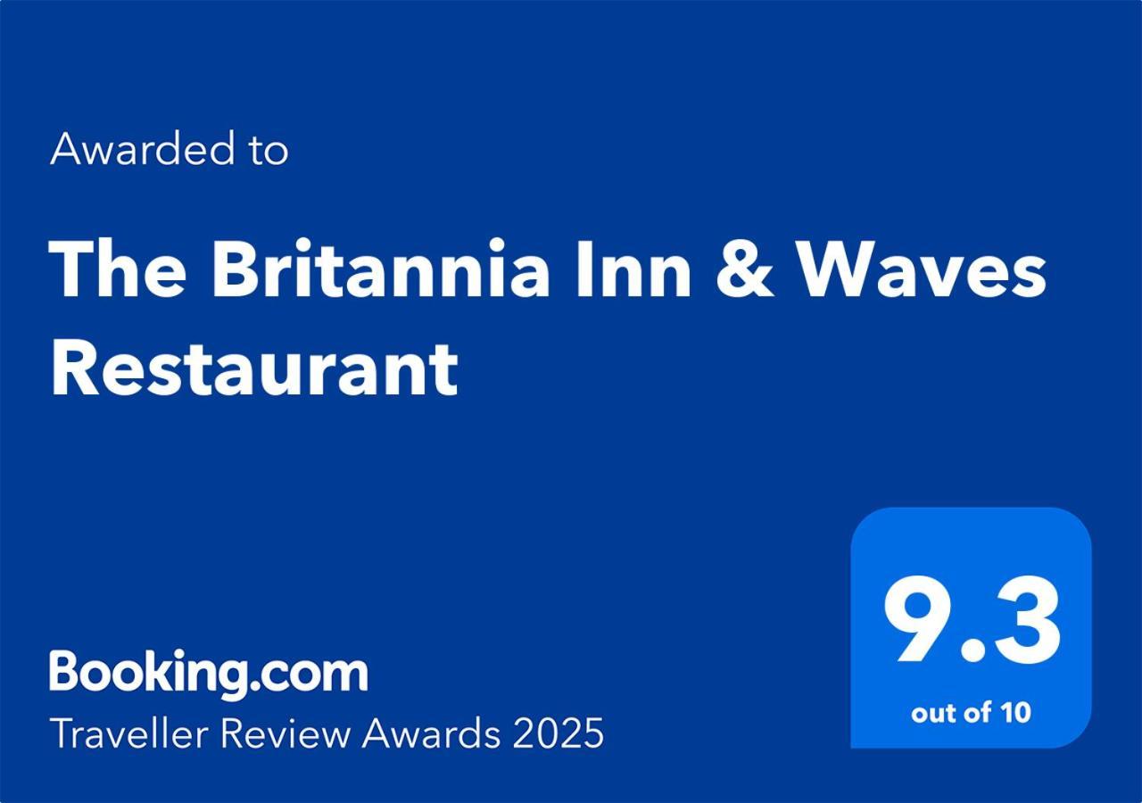 The Britannia Inn & Waves Restaurant St Austell Ngoại thất bức ảnh